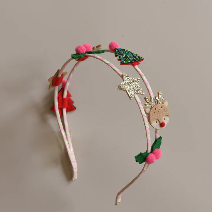 Festive Xmas Double Headband