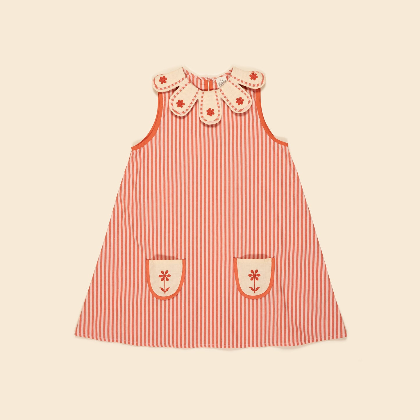 Flora Dress, Mayols Stripe