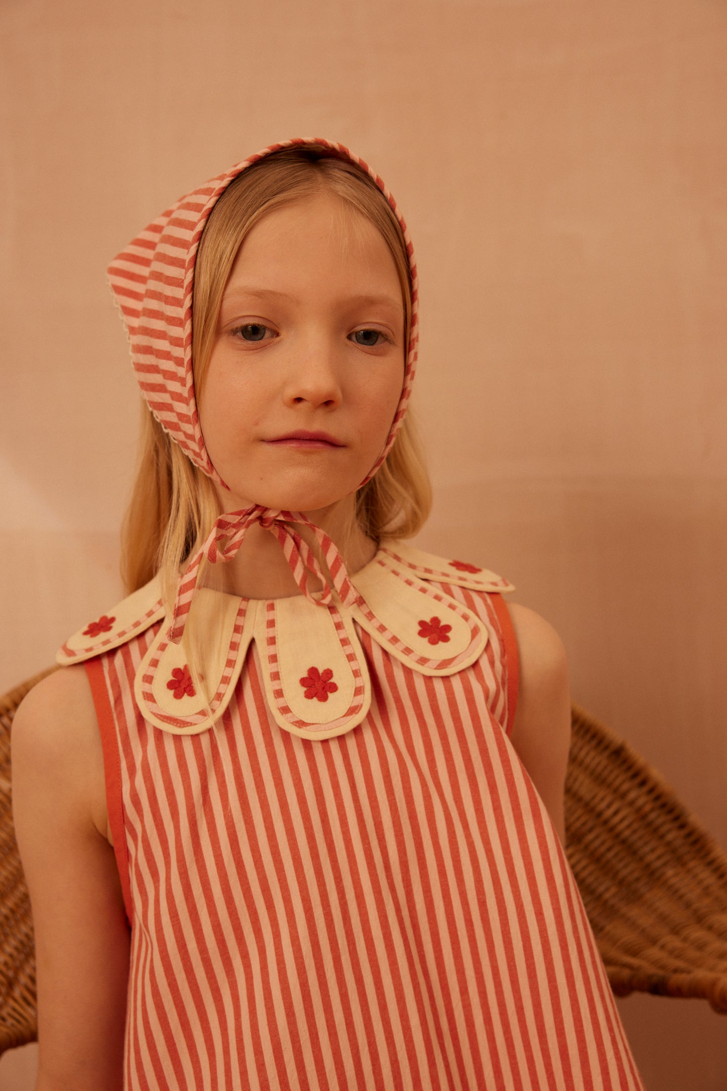 Flora Dress, Mayols Stripe