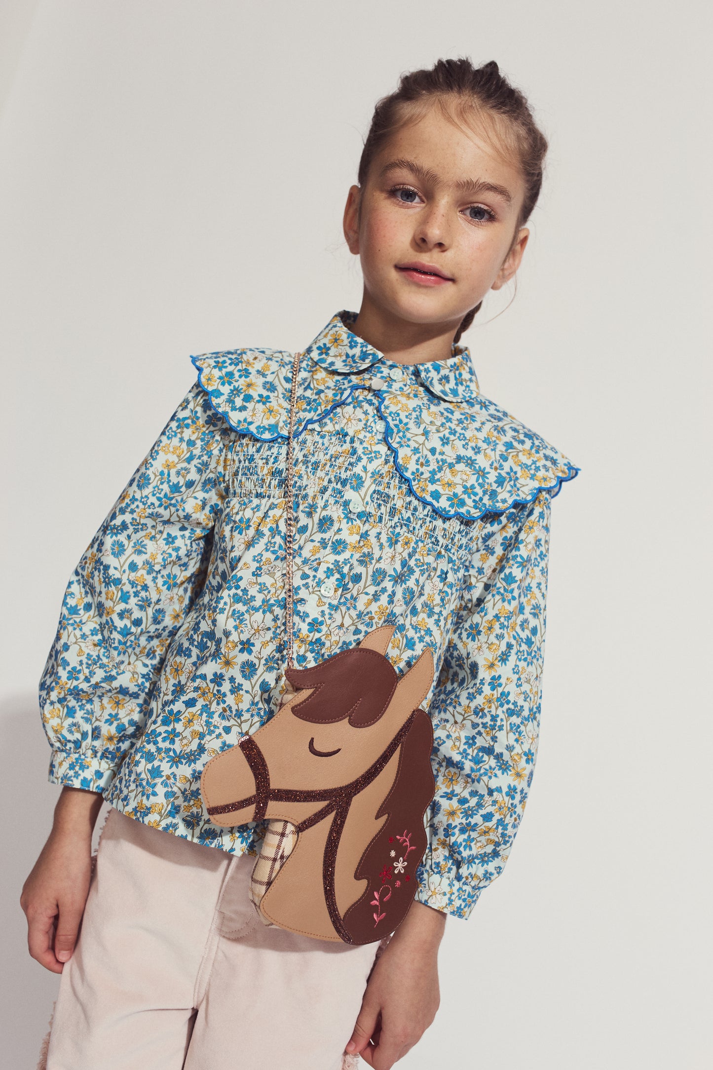 Girls Vincenza Blouse Monet, Multicolor