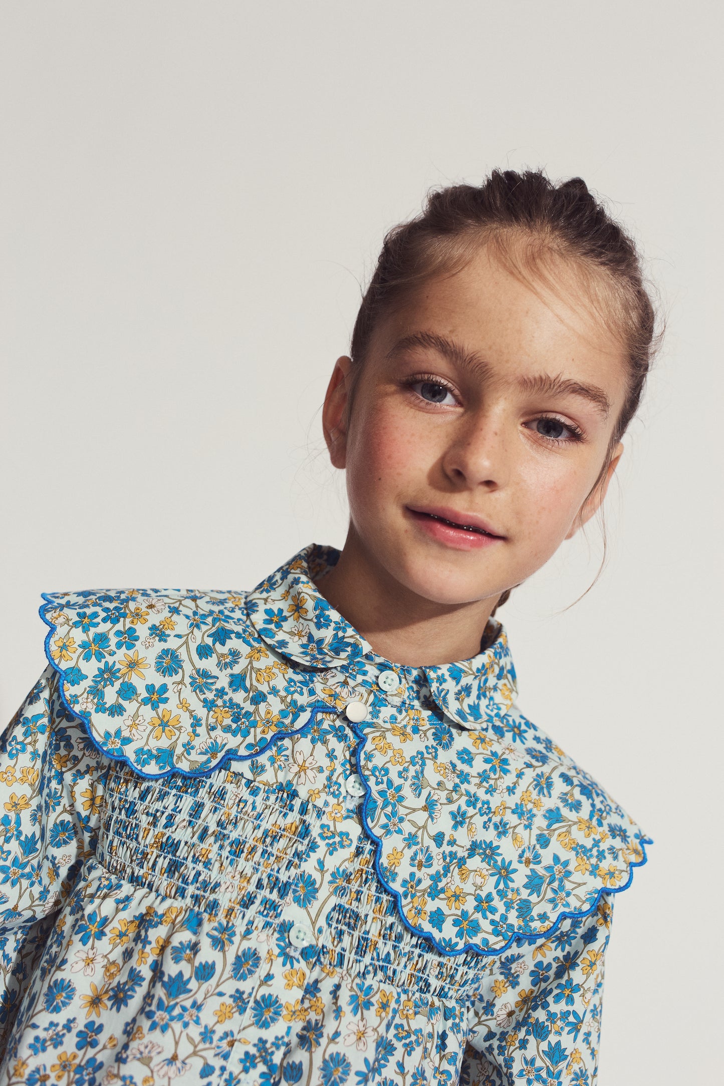 Girls Vincenza Blouse Monet, Multicolor