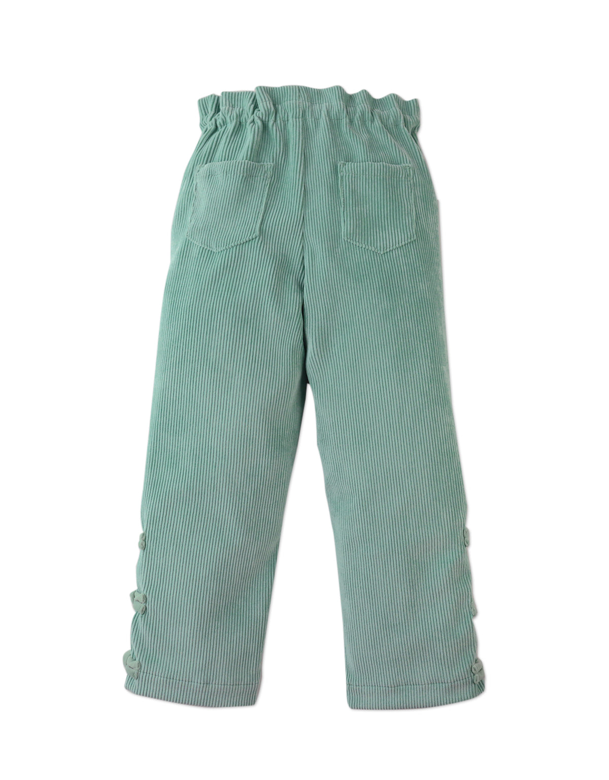 Girls Arielle Straight Fit Pants, Green