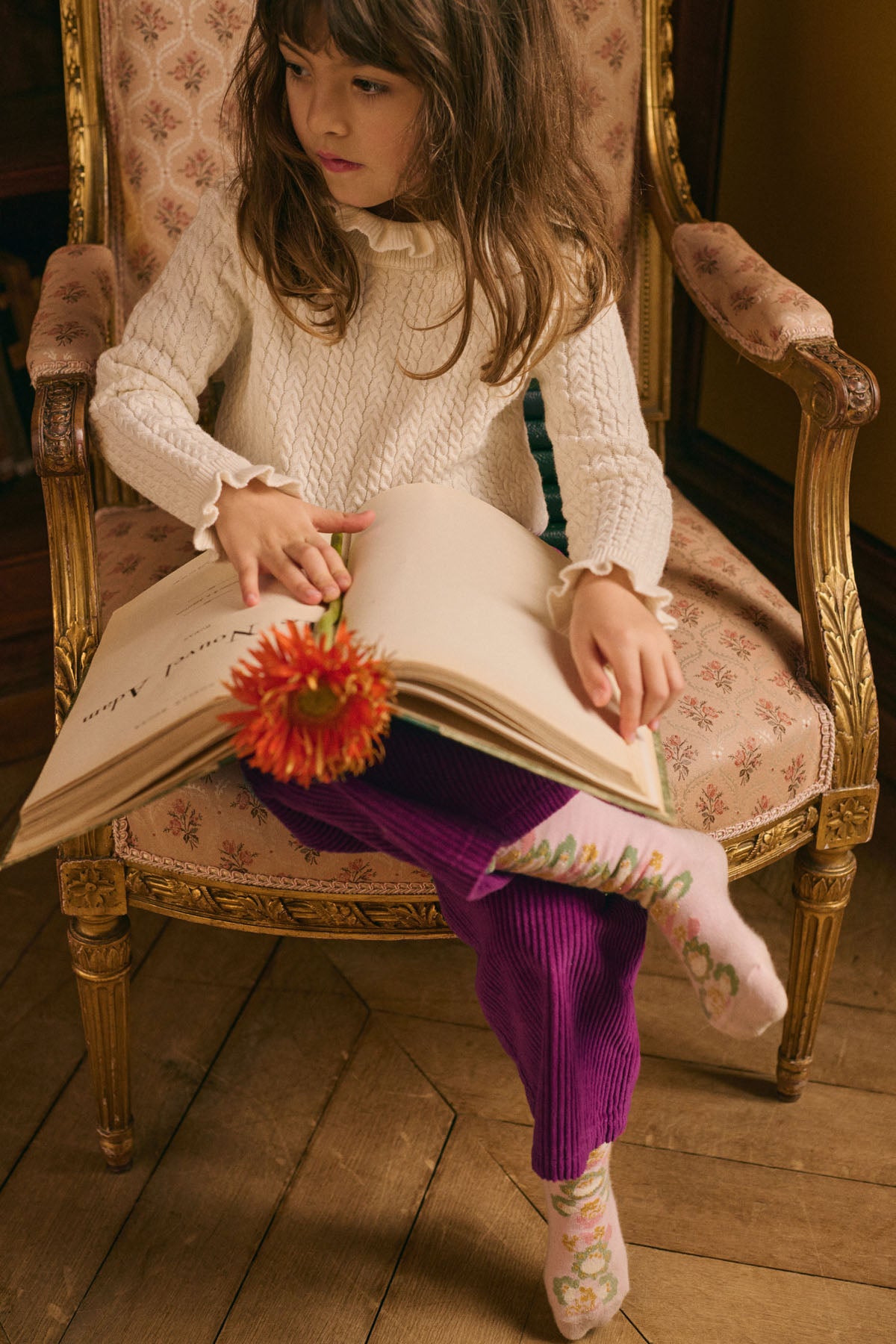 Pants Flor, Raspberry