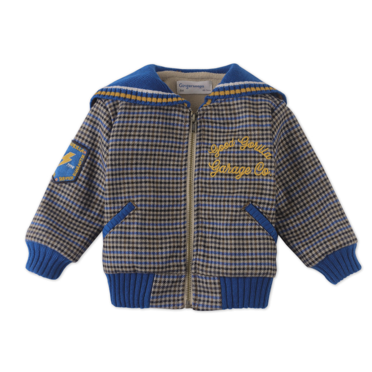 Baby Boy Fred Sailor Jacket, Multicolor