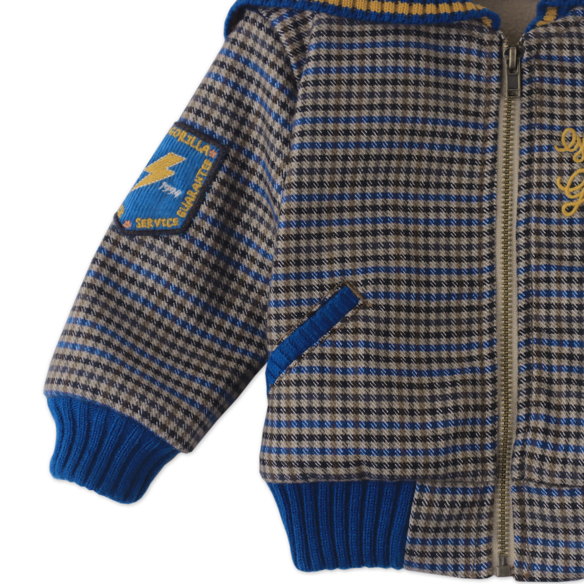 Baby Boy Fred Sailor Jacket, Multicolor
