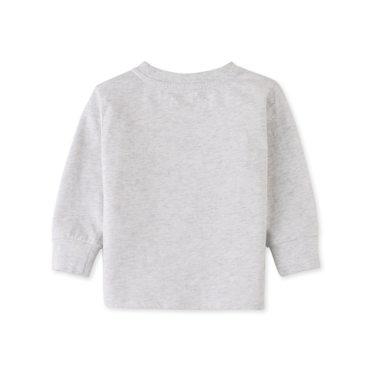 Baby Boy Kael Long Sleeves T-Shirt, Gray