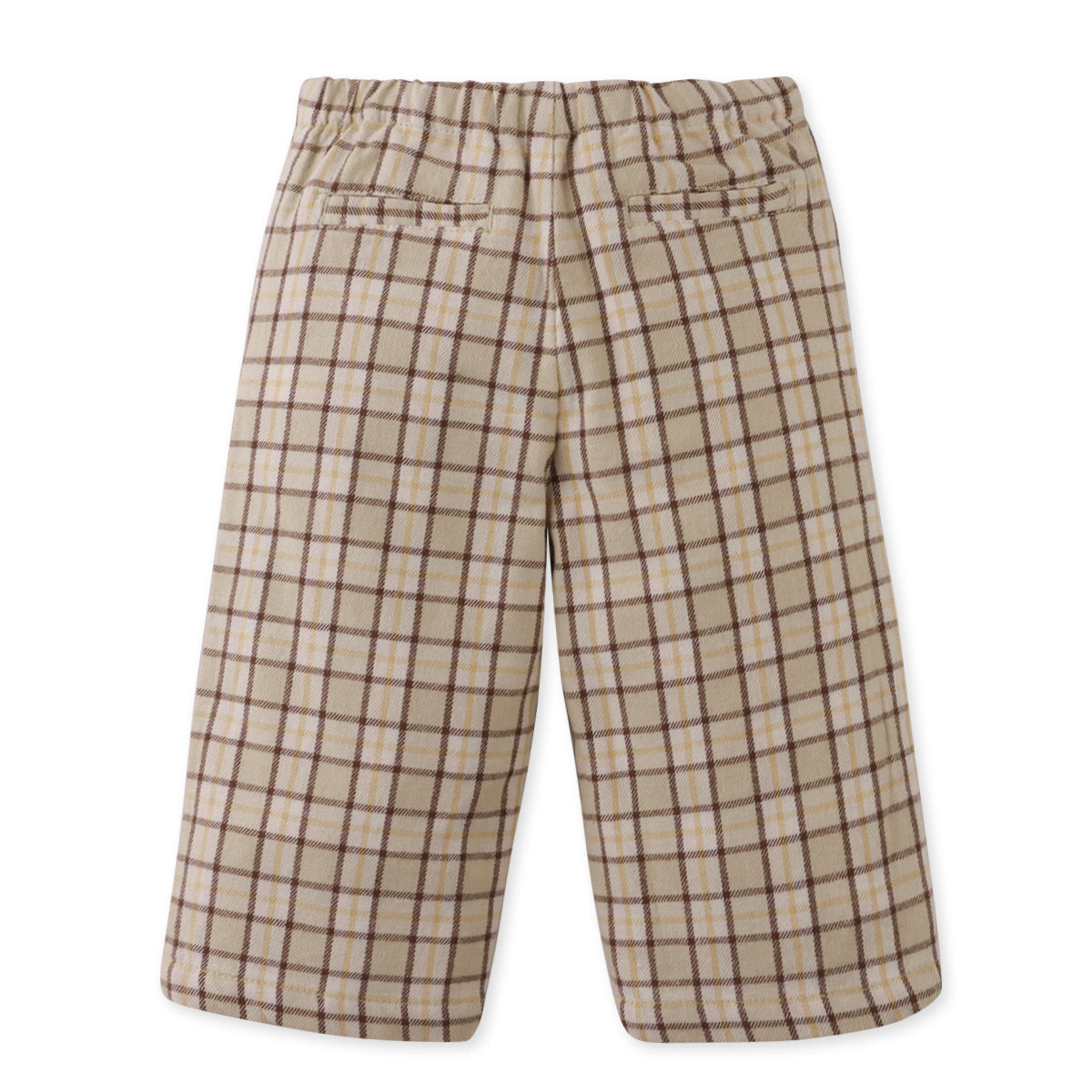 Baby Girl Keziah Trousers with Embroidery, Brown