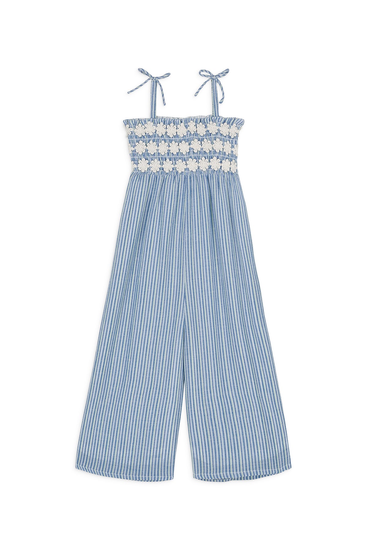Overall Morli, Blue Parasol Stripes