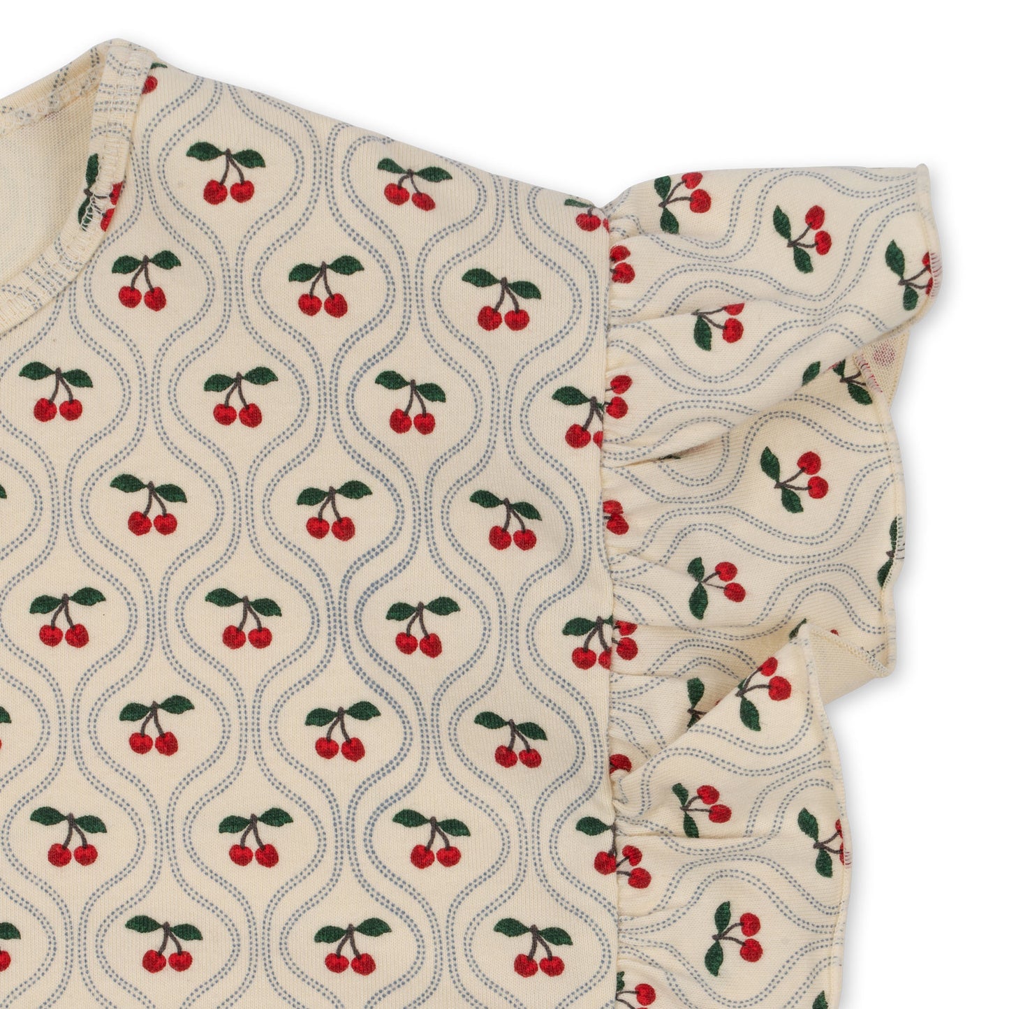 Lin Frill Set, Cherry Motif