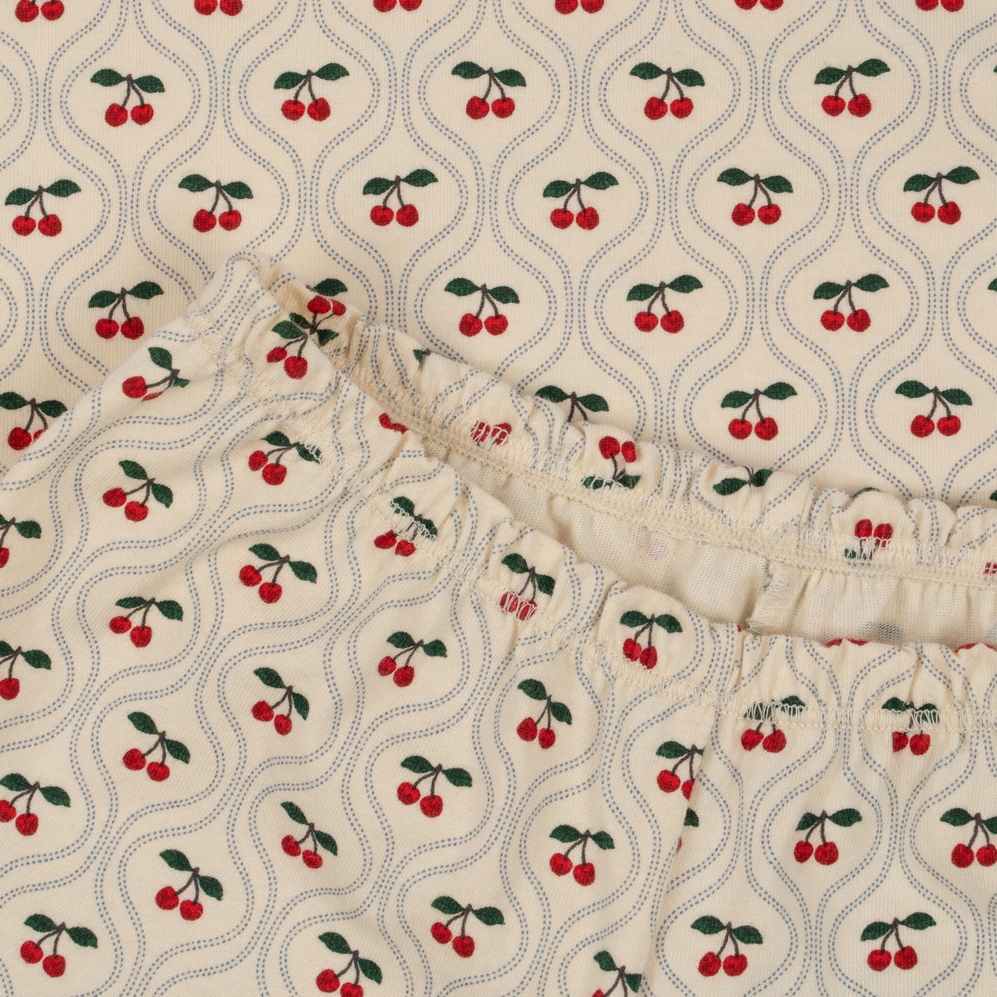 Lin Frill Set, Cherry Motif