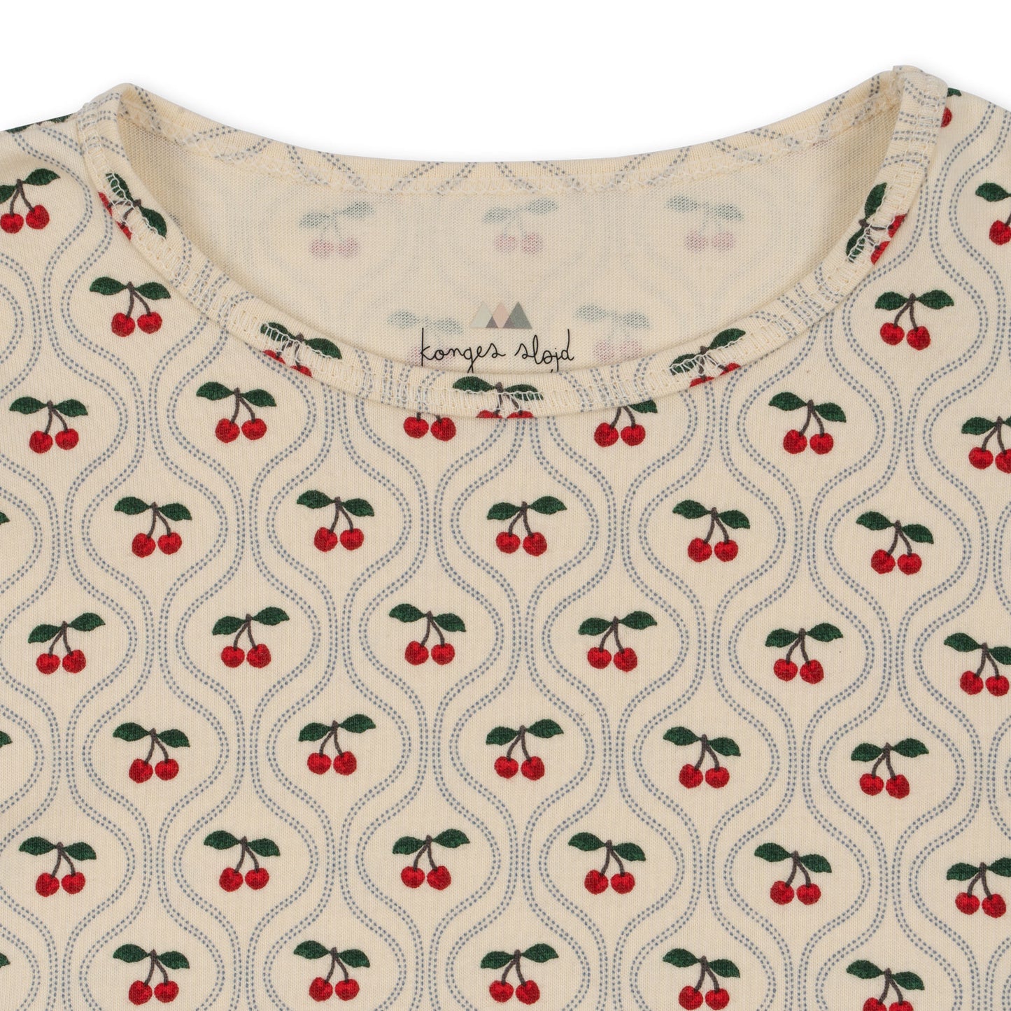 Lin Frill Set, Cherry Motif