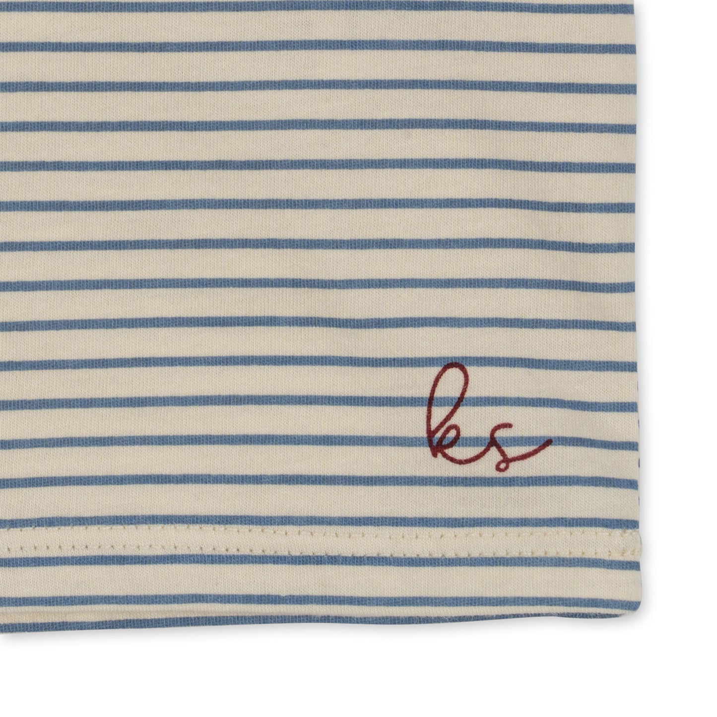 Famo Tee, Striped Blue