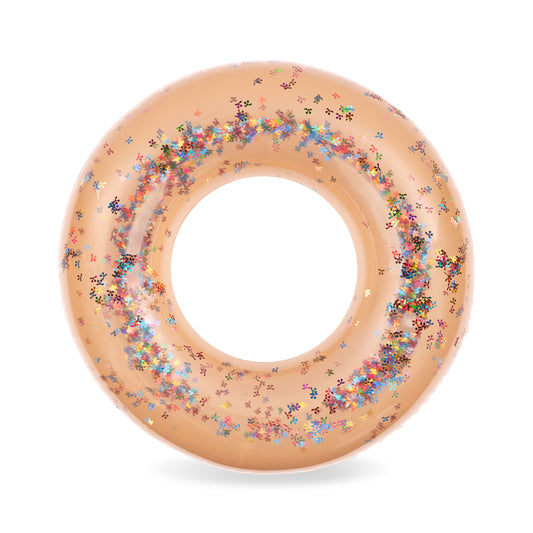 Junior Swim Ring Transparent, Multi Cherry Blush