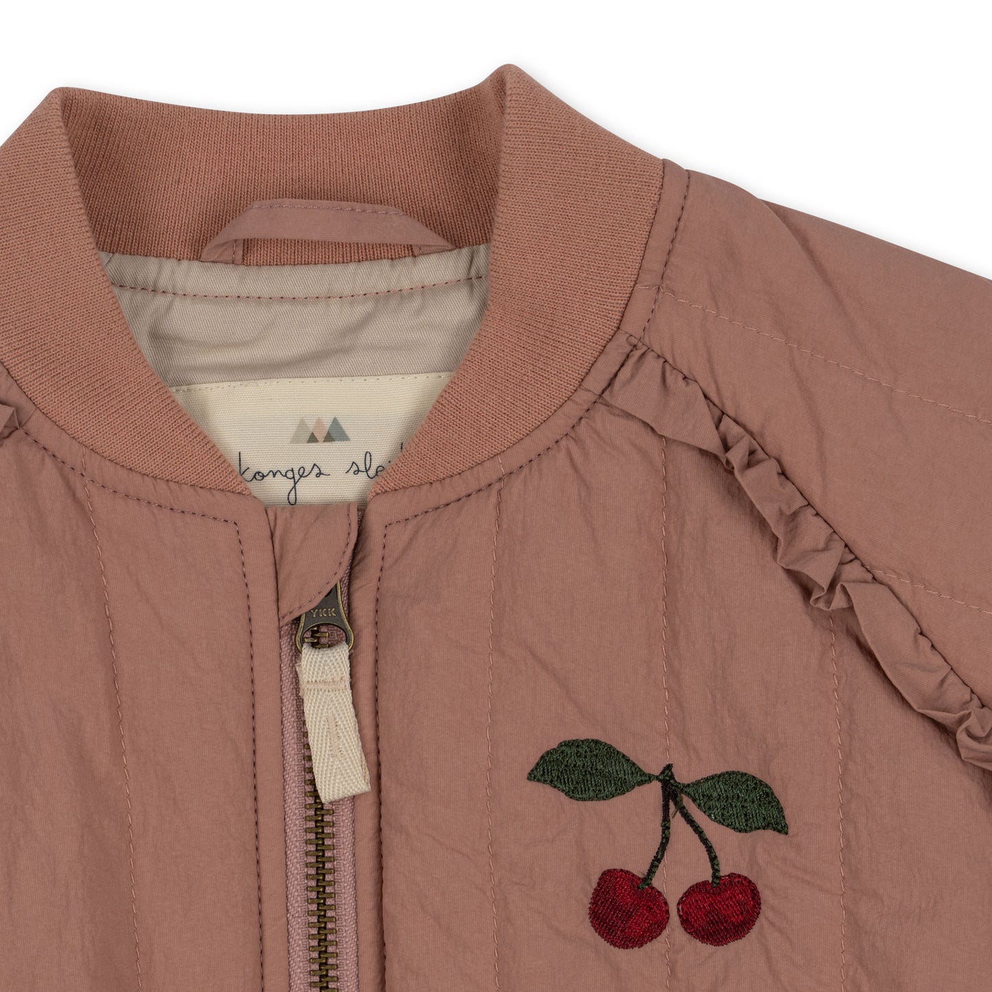 Juno Frill Bomber Jacket, Cameo Brown