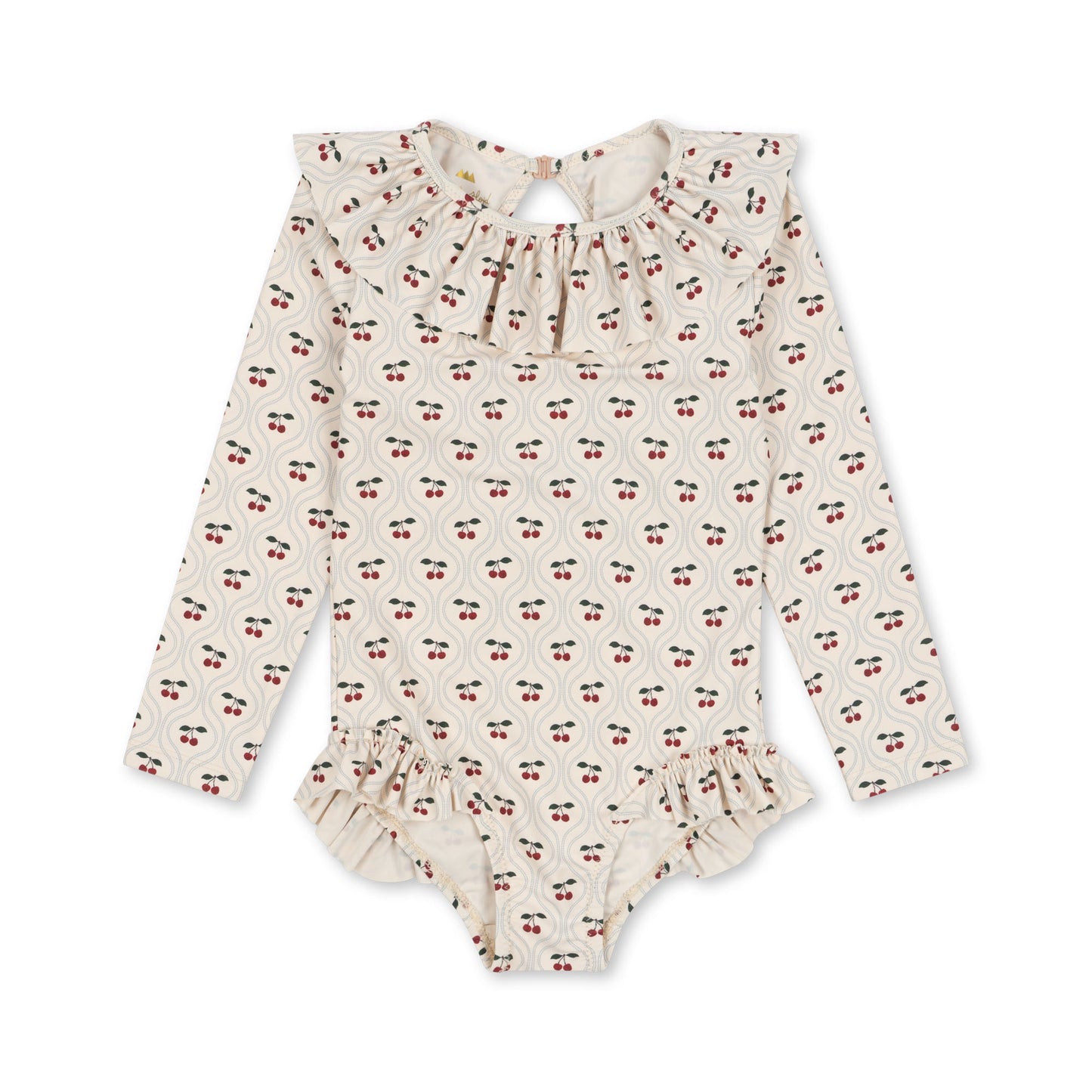 Manuka LS Swimsuit, Cherry Motif