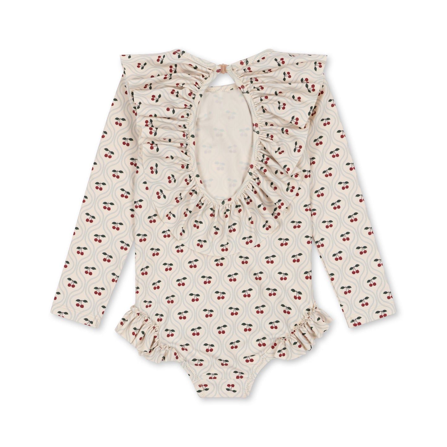 Manuka LS Swimsuit, Cherry Motif