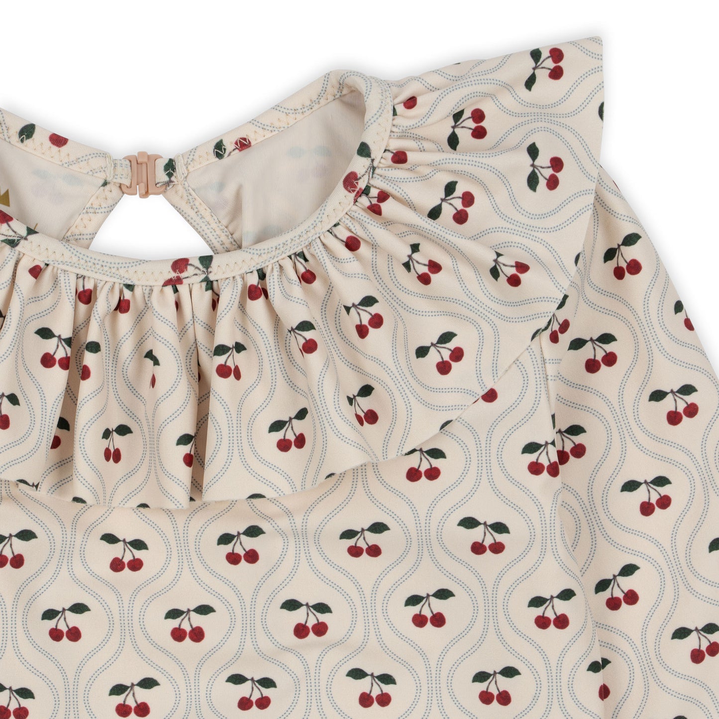 Manuka LS Swimsuit, Cherry Motif