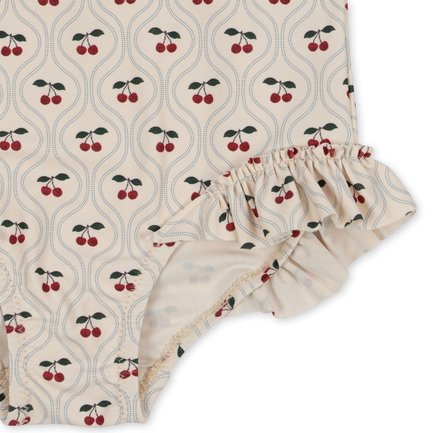 Manuka LS Swimsuit, Cherry Motif