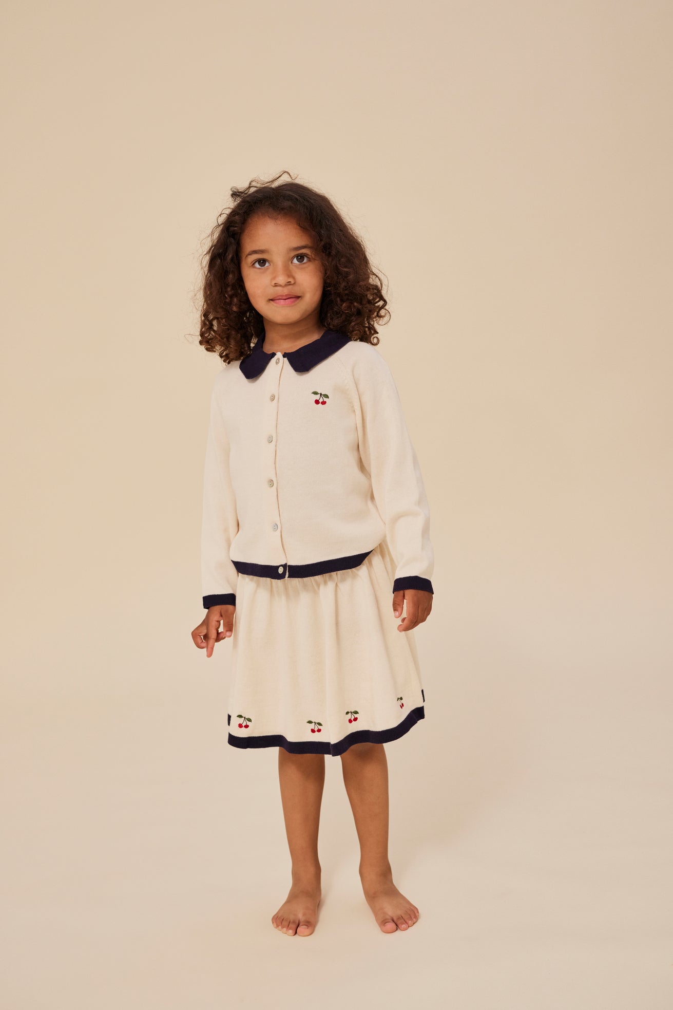 Venton Knit Skirt, Off White