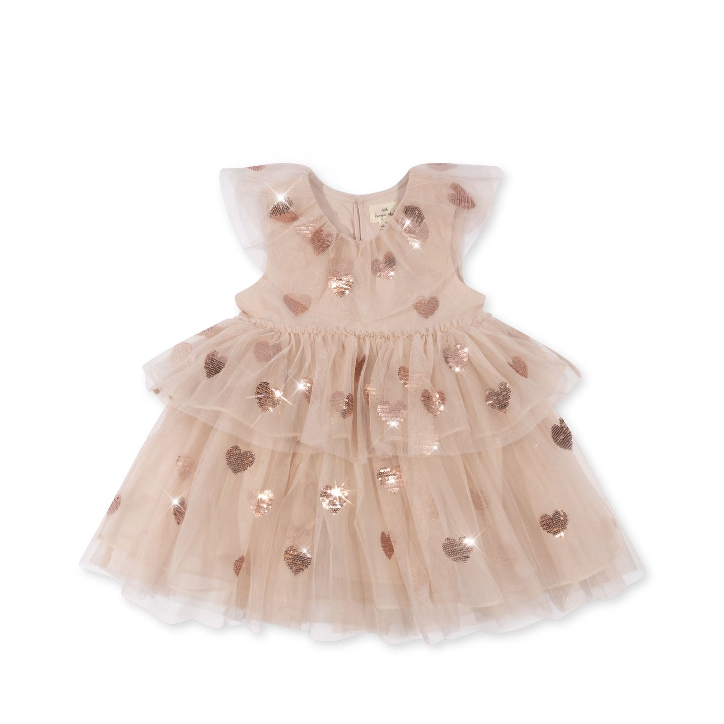 Yvonne Heart Sequins Dress, Coeur Sequins
