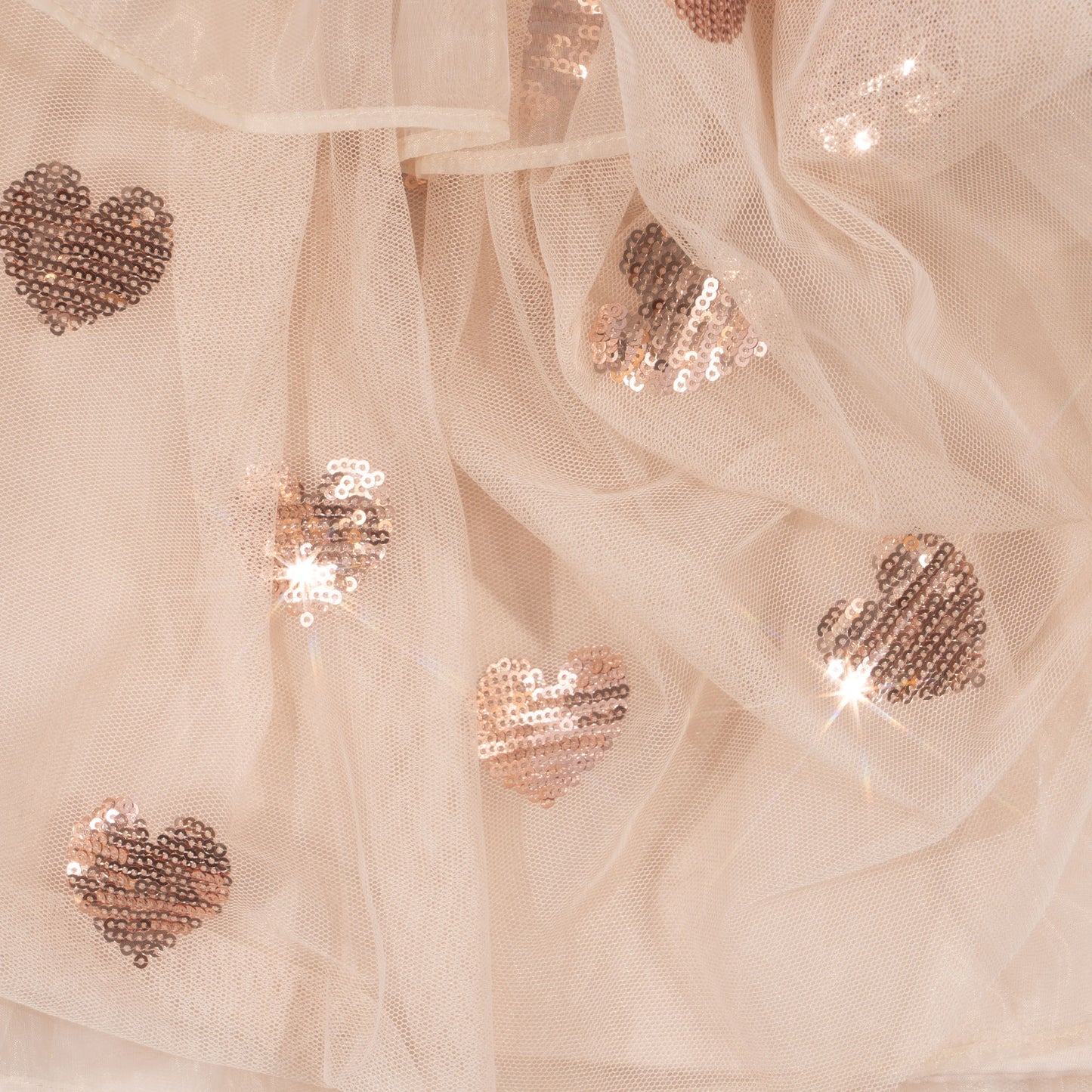 Yvonne Heart Sequins Dress, Coeur Sequins