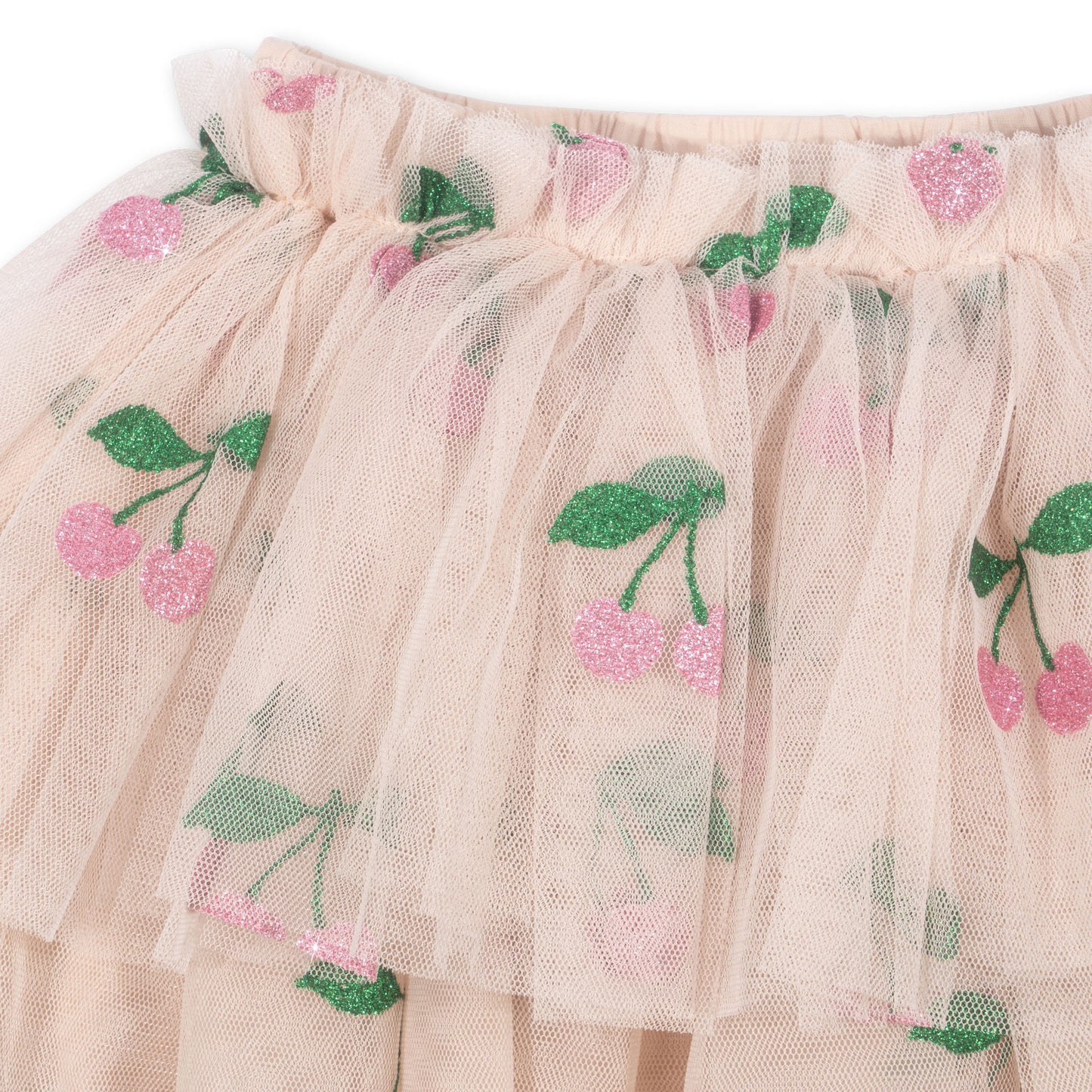 Mili Glitter Skirt, Ma Grande Cerise Pink Glitter