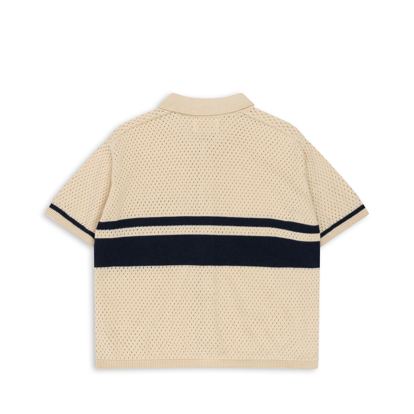 Hai Knit Shirt, Blue Stripe