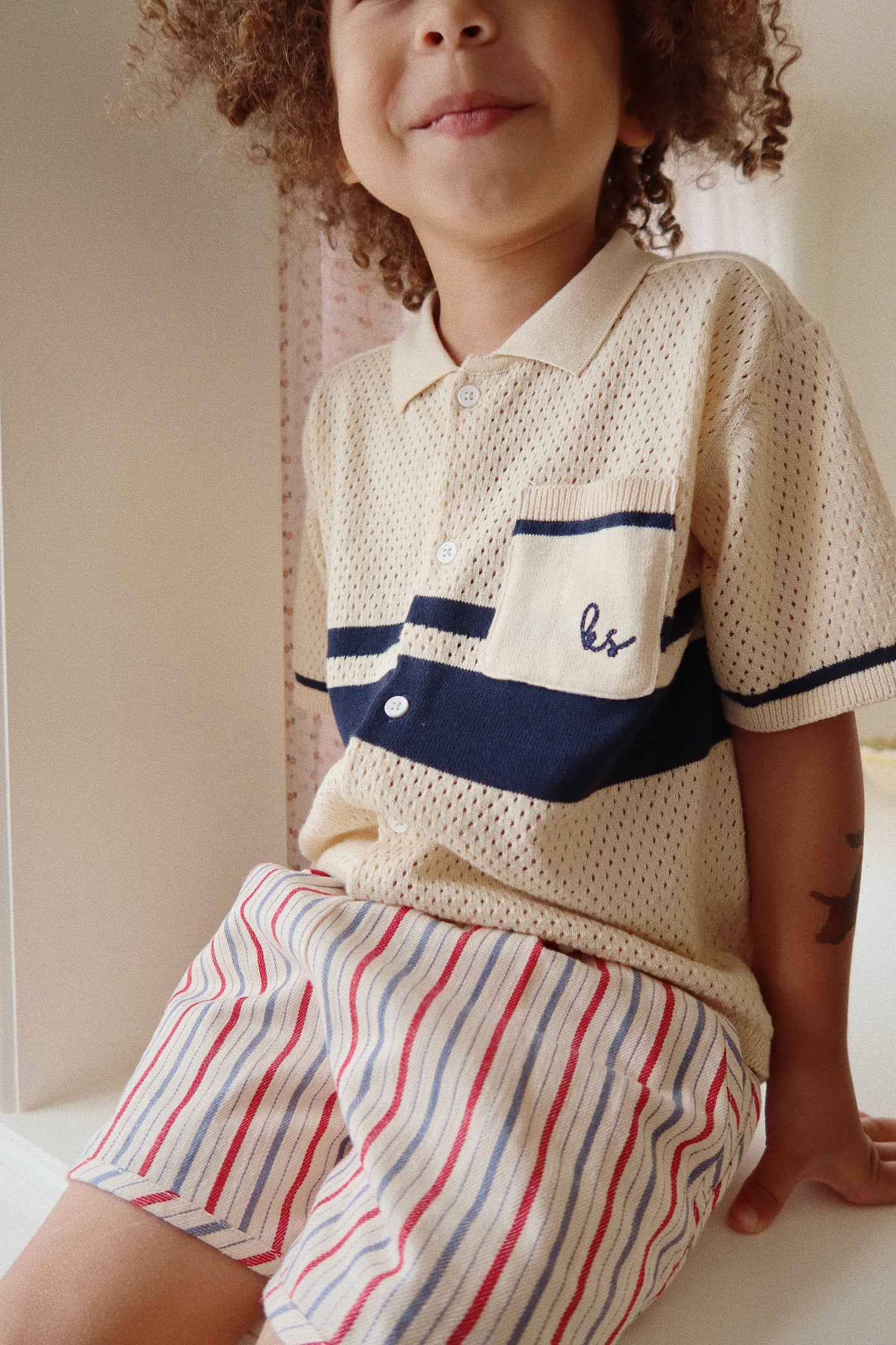 Marlon Shorts, Antique Stripe