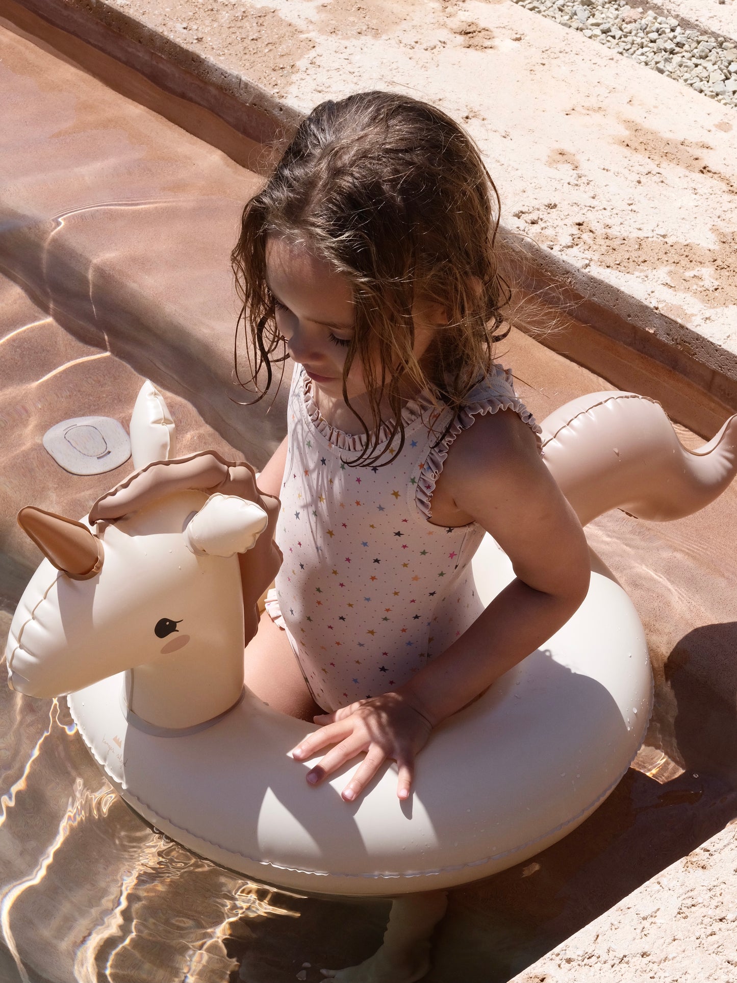 Swim Ring Unicorn, Rose
