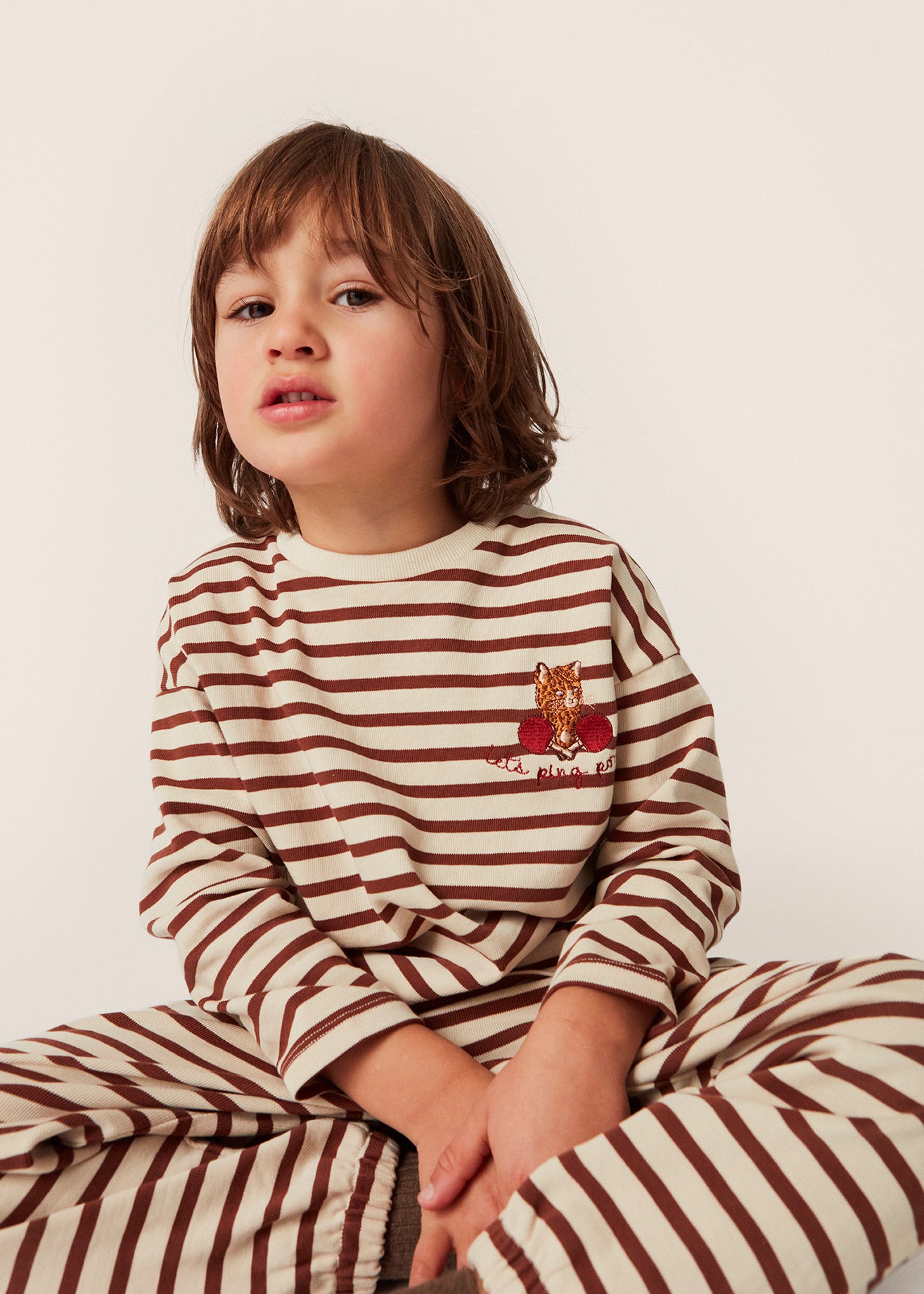 Amies Blouse, Cambridge Stripe