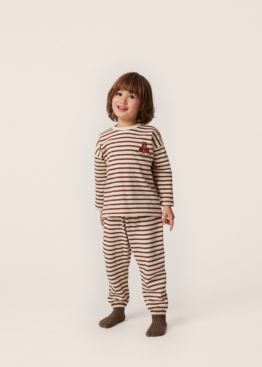 Amies Pants, Cambridge Stripe
