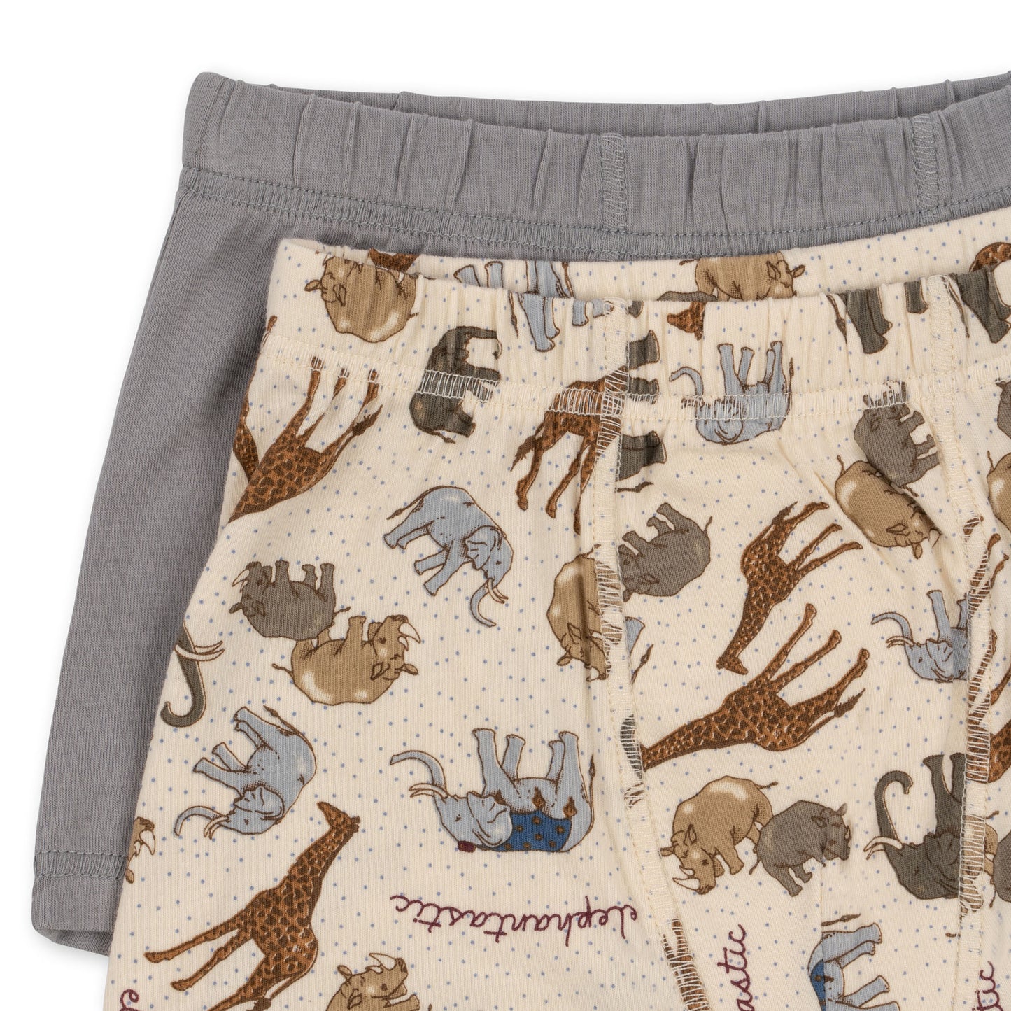 Basic 2 Pack Boy Boxers Set, Elefantastic