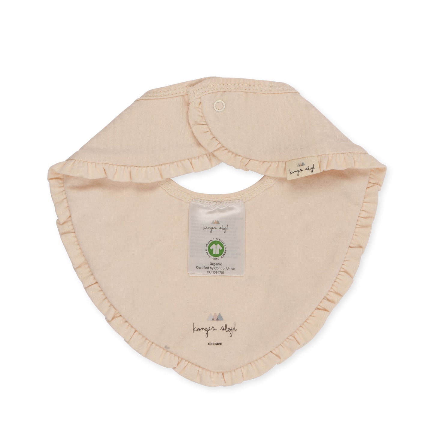 Basic 2 Pack Frill Bib, Ma Grande Cerise