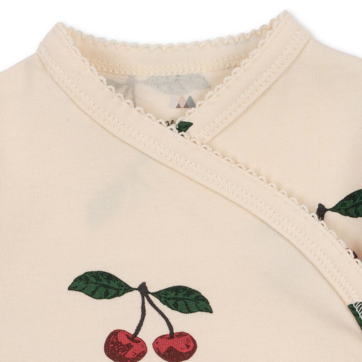 Basic Newborn Organic Bodysuit, Ma Grande Cerise