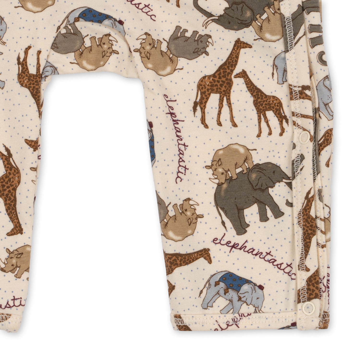 Newborn Organic Onesie, Elephantastic
