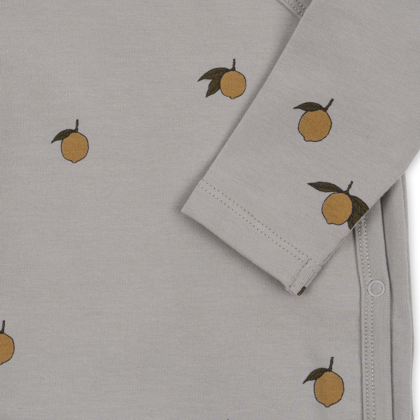 Newborn Organic Onesie, Lemon Harbor
