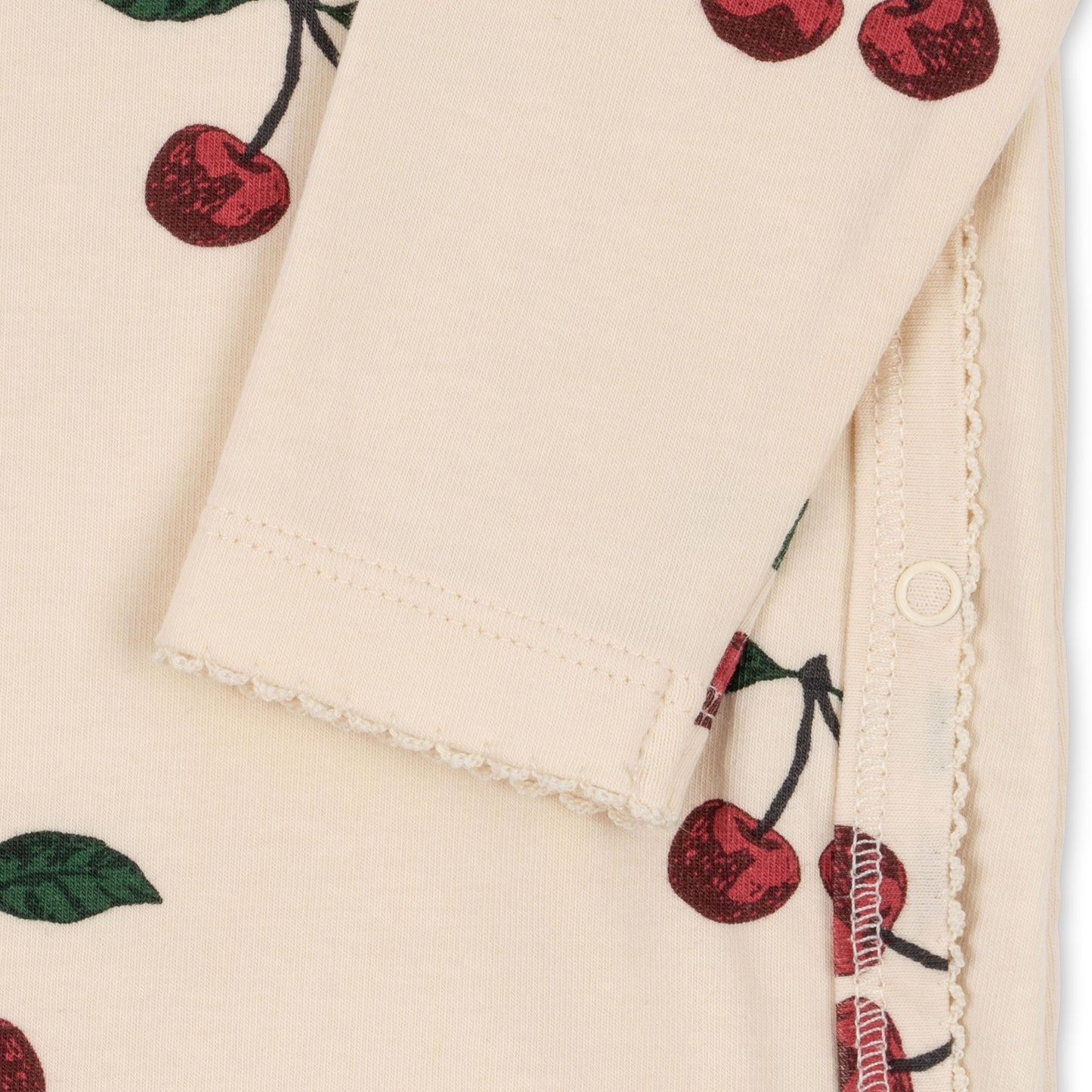 Newborn Organic Onesie, Ma Grande Cerise
