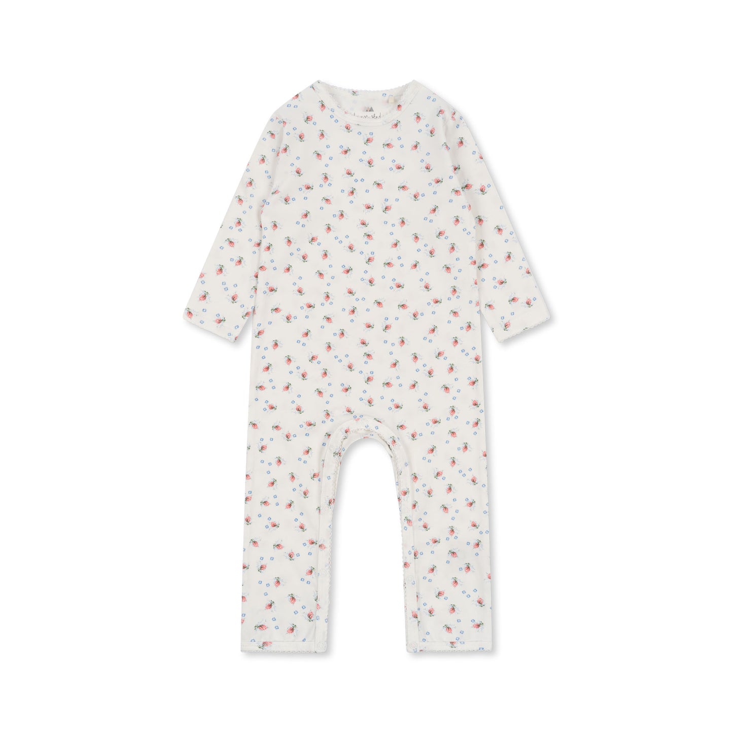 Organic Onesie, Brise De Ete White