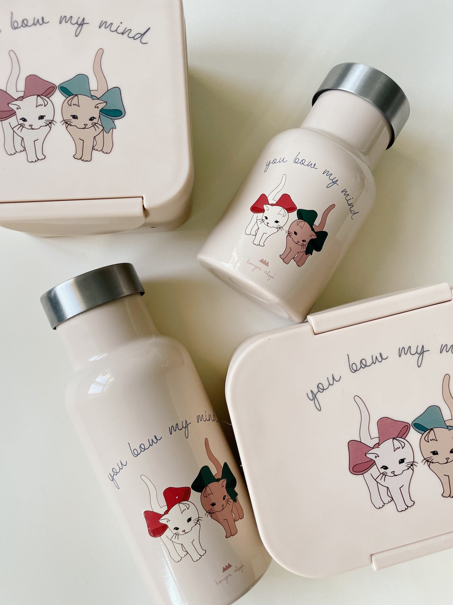 Thermo Bottle 350ml, Bow Kitty