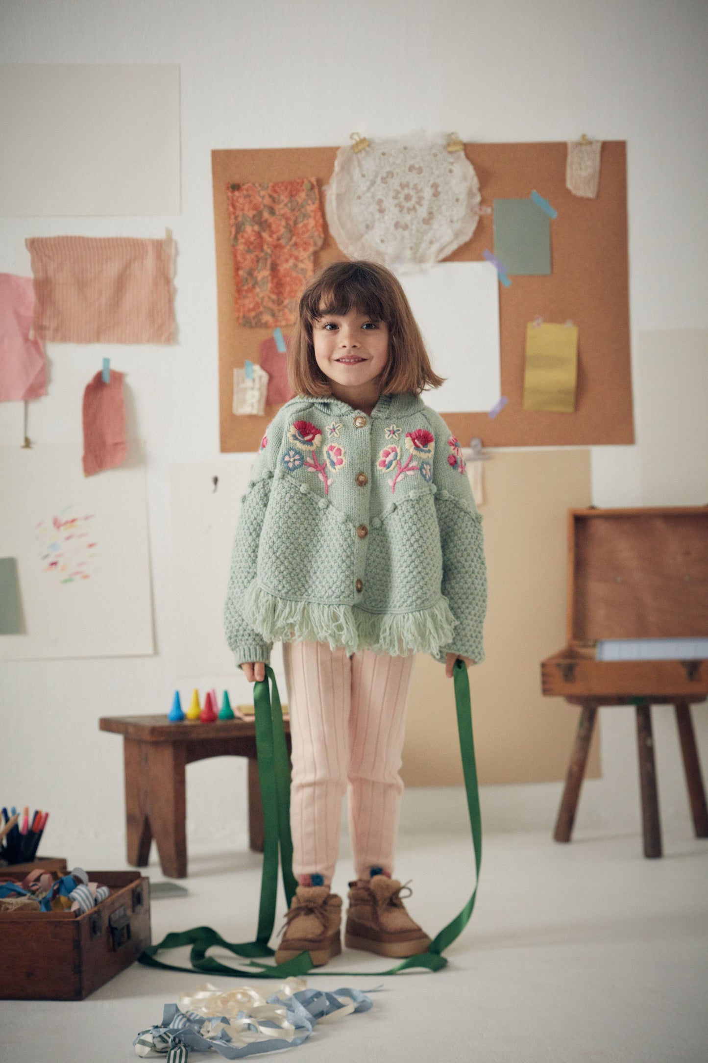 Moldavia Leggings, Blush