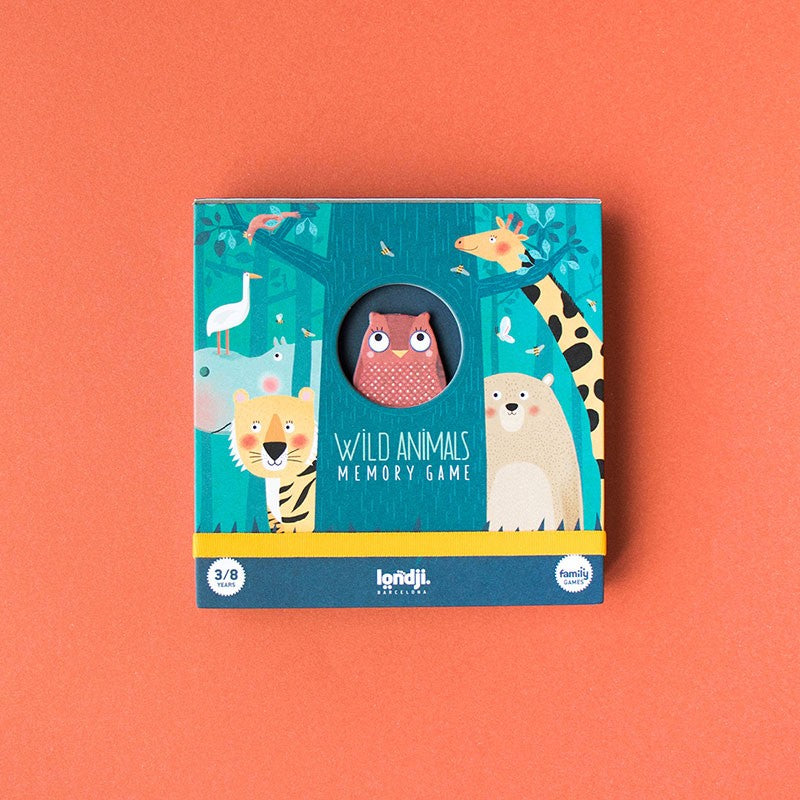 Londji Wild Animals Memory Game