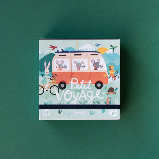 Londji Petit Voyage Look & Find Pocket Puzzle