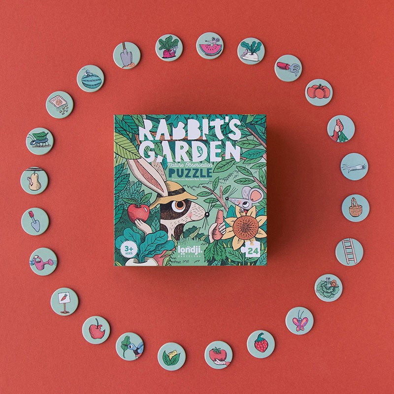 Londji Rabbit's Garden Puzzle
