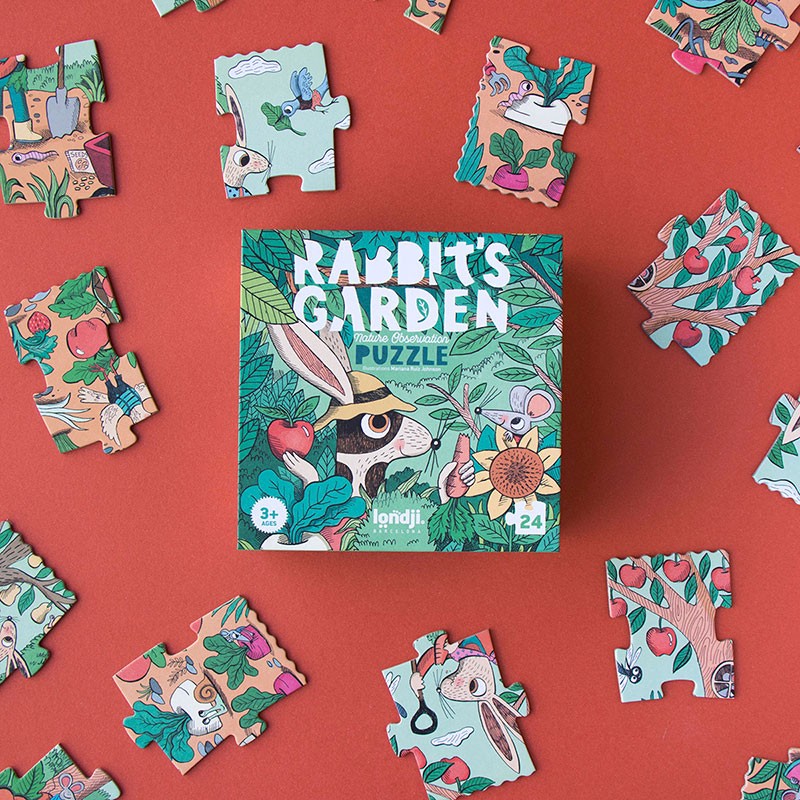 Londji Rabbit's Garden Puzzle