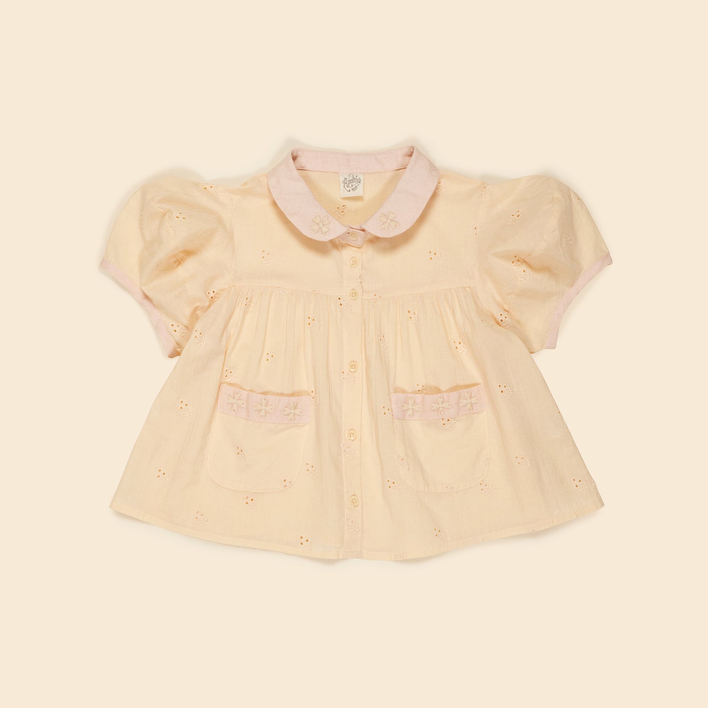 Mabel Blouse, Milk Broderie