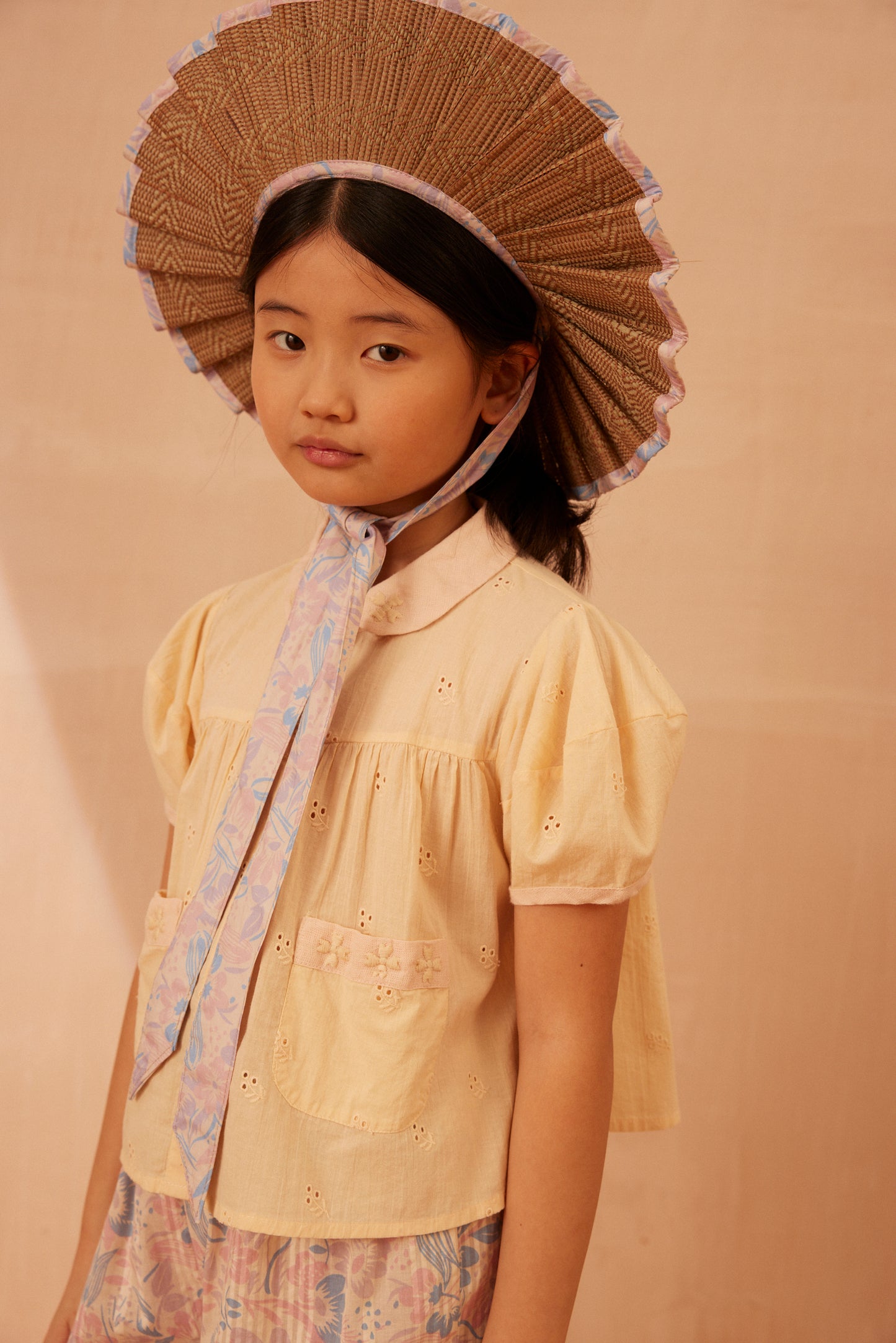 Mabel Blouse, Milk Broderie