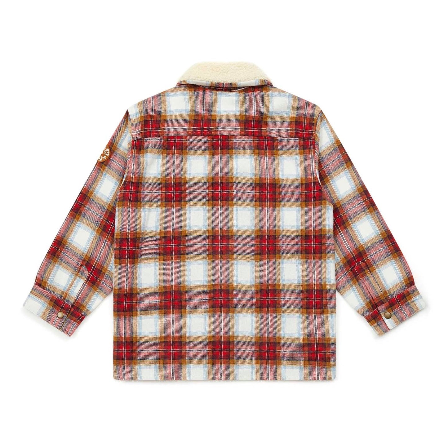 Banane Shirt Jacket, Carreau Rouge
