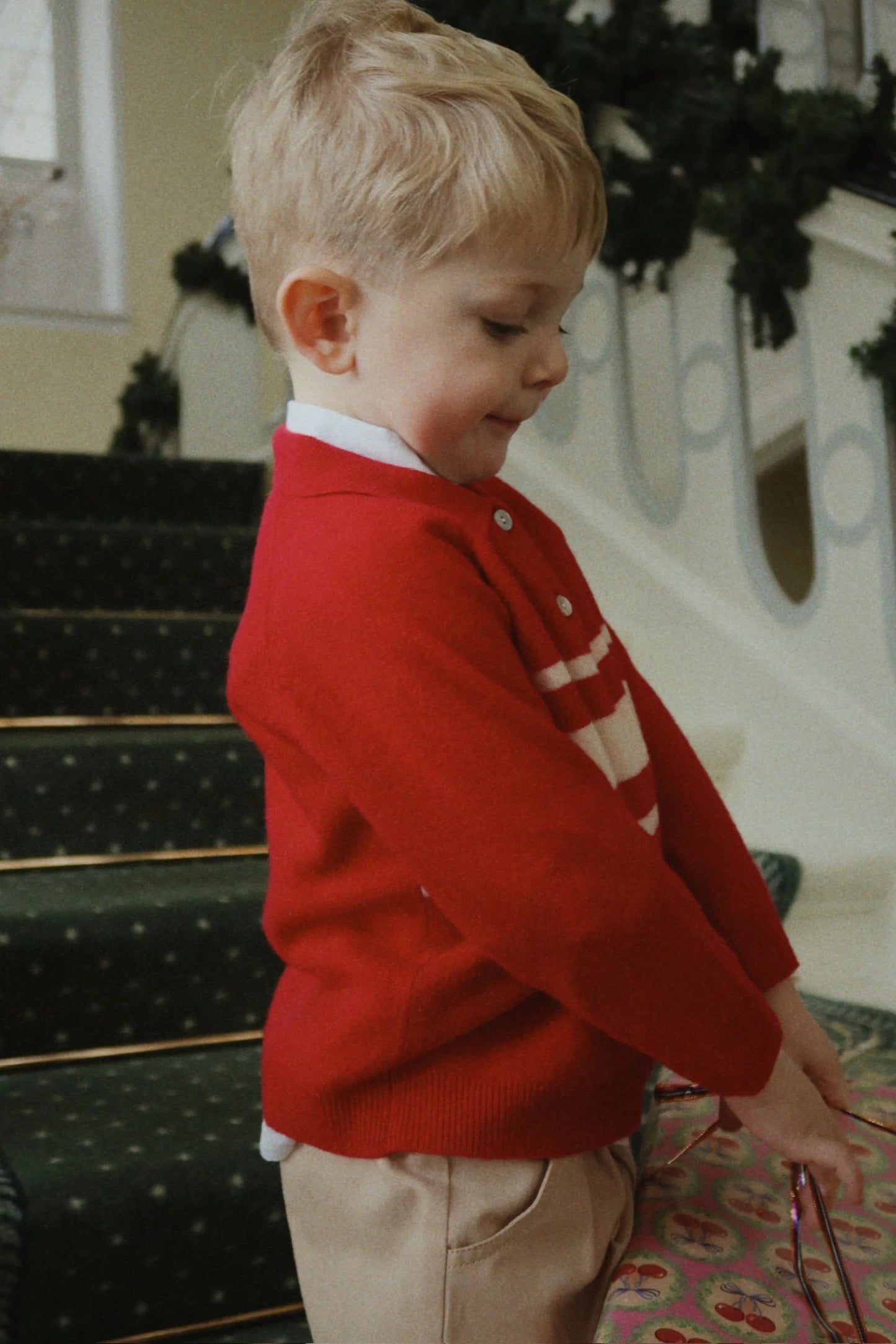 Basi Polo GOTS, Red
