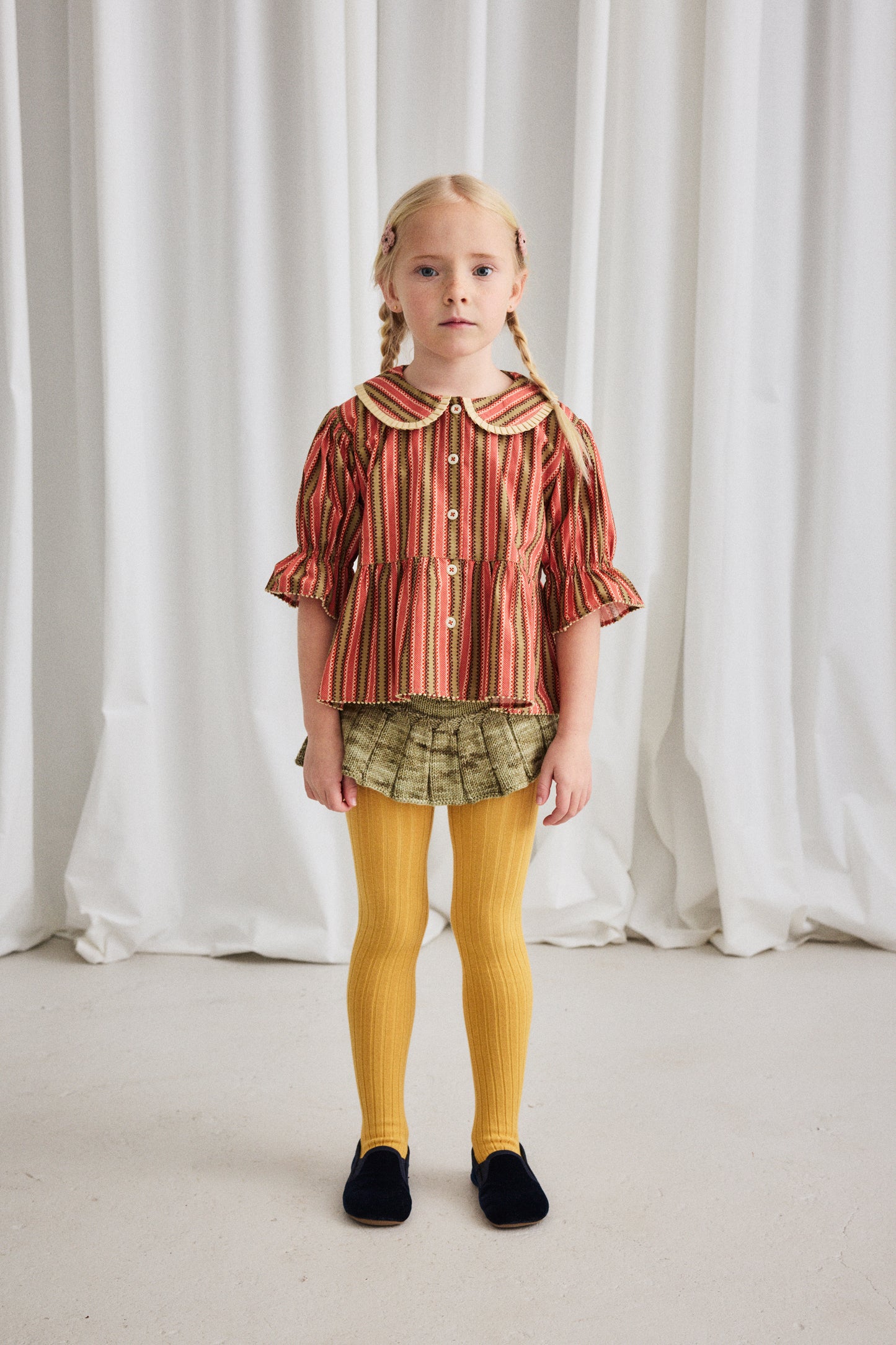 Esther Top, Linden Vaquero Stripe