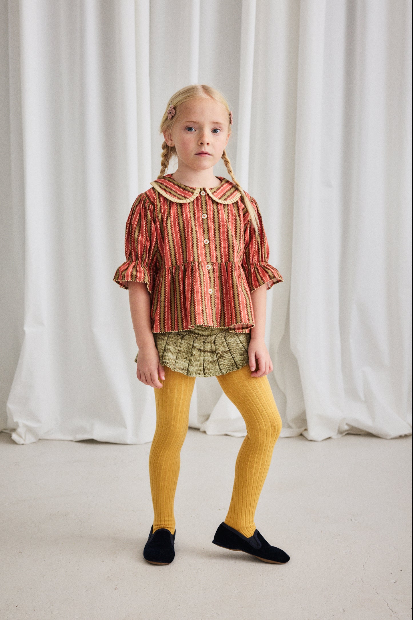 Esther Top, Linden Vaquero Stripe